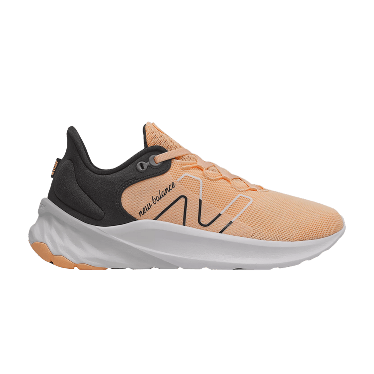 New Balance Wmns Fresh Foam Roav v2 2E Wide 'Orange Black' — Orange/Black