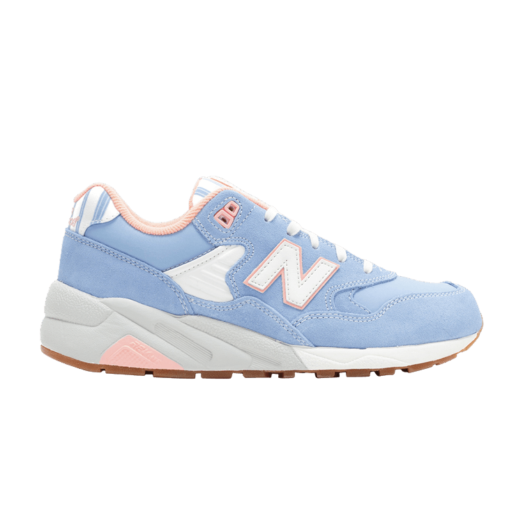 New Balance Wmns 580 'Seaside Hideaway' — Light Blue/Orannge