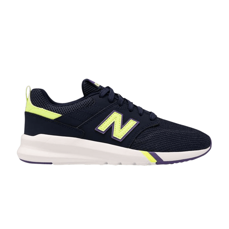 New Balance Wmns 009 'Pigment' — Pigment/Bleached Lime Glow