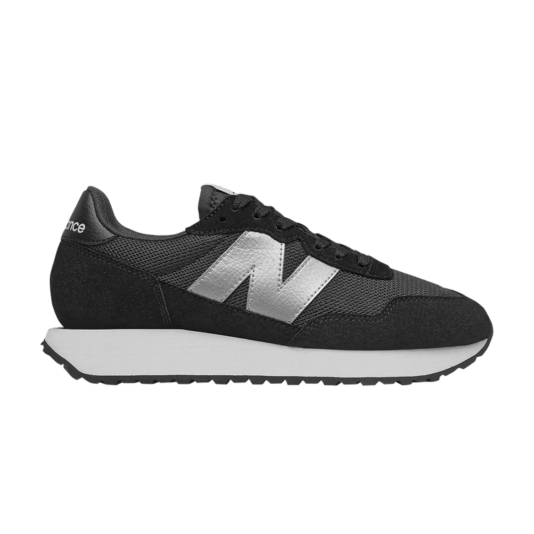 New Balance Wmns 237 'Black Silver' — Black/Silver Metallic