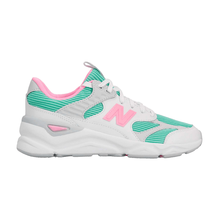 New Balance Wmns X-90 'Green Pink' — Green/Pink