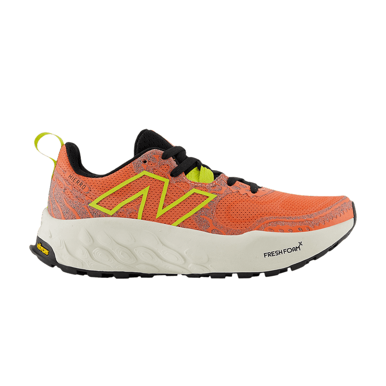 New Balance Wmns Fresh Foam X Hierro v8 'Gulf Red Tea Tree' — Gulf Red/Tea Tree/Angora