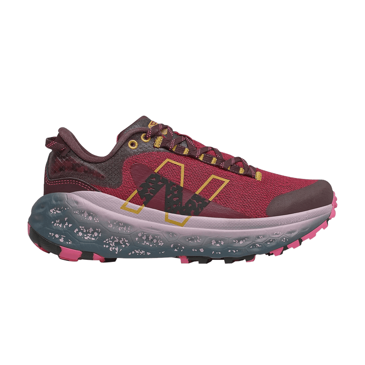 New Balance Wmns Fresh Foam X More Trail v2 'Garnet' — Garnet/Harvest Gold