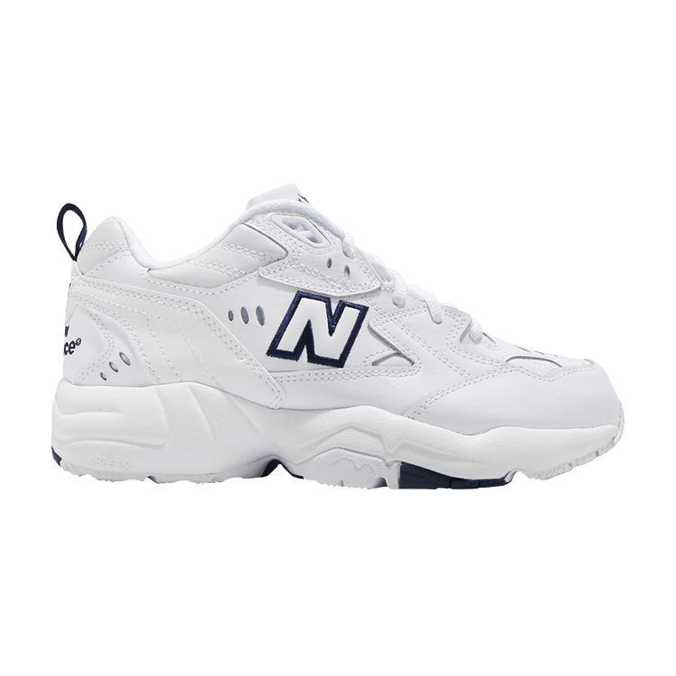 New Balance Wmns 608 Wide 'White Navy' — White/Navy