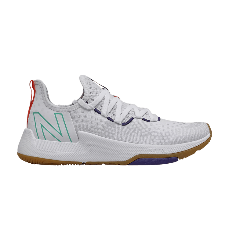 New Balance Wmns FuelCell Trainer 'White Virtual Violet' — White/Virtual Violet