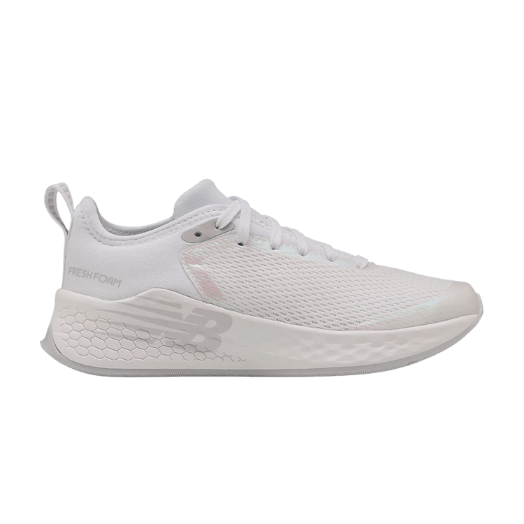 New Balance Fresh Foam Fast v2 Big Kid 'White Iridescent' — White/Iridescent