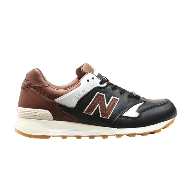 Burn Rubber x New Balance 577 'Joe Louis' — Black/Medium Brown