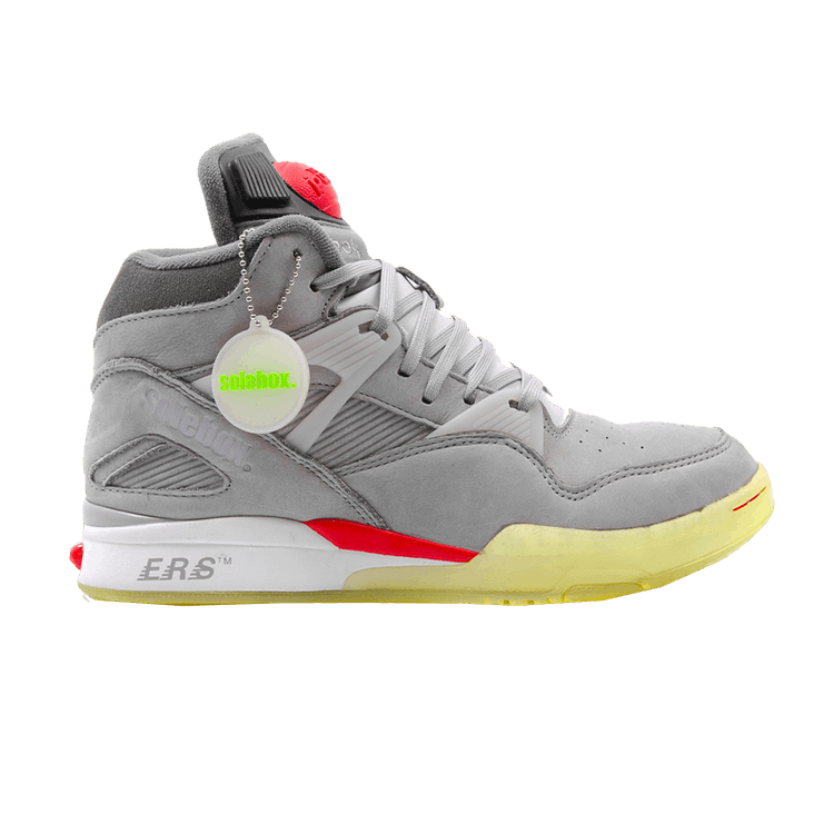 Reebok Pump Omni Zone 'Solebox' — Gry/Blck/Techy Red
