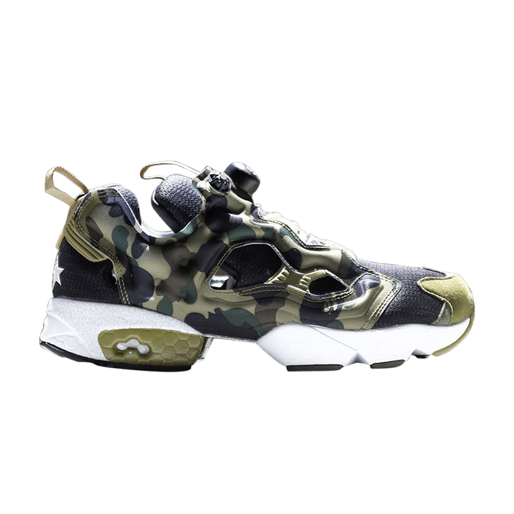A Bathing Ape x Mita x Reebok InstaPump Fury OG 'Black Earth' — Black/Earth/Green/Steel